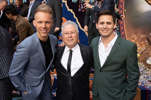 Justin Paul, Alan Menken and Benj Pasek Photo