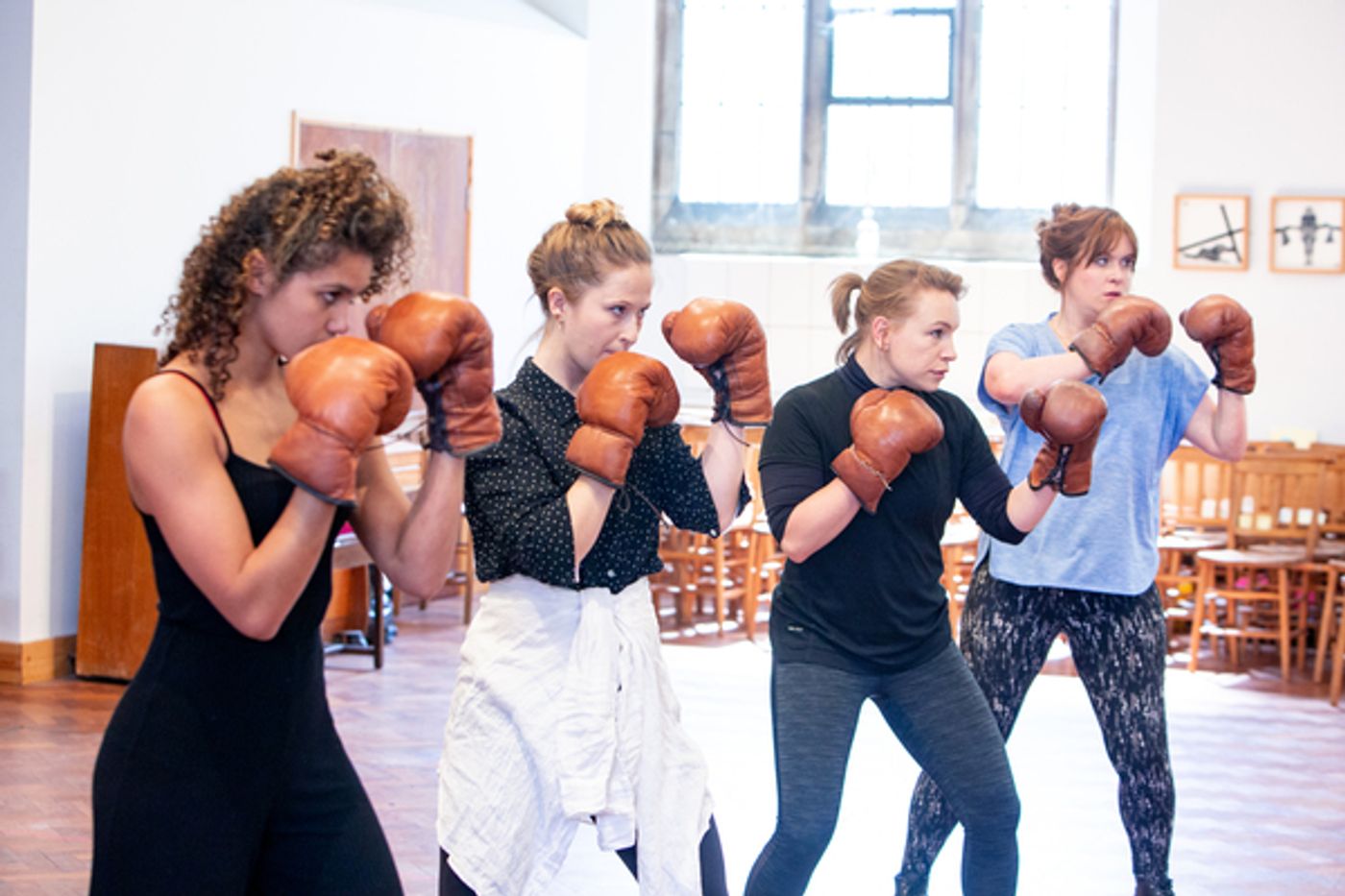 Photo Flash: In Rehearsal with THE SWEET SCIENCE OF BRUISING  Image