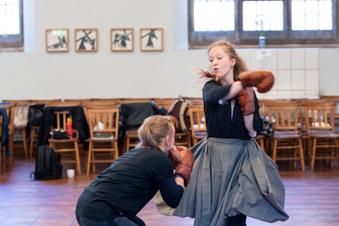 Photo Flash: In Rehearsal with THE SWEET SCIENCE OF BRUISING  Image