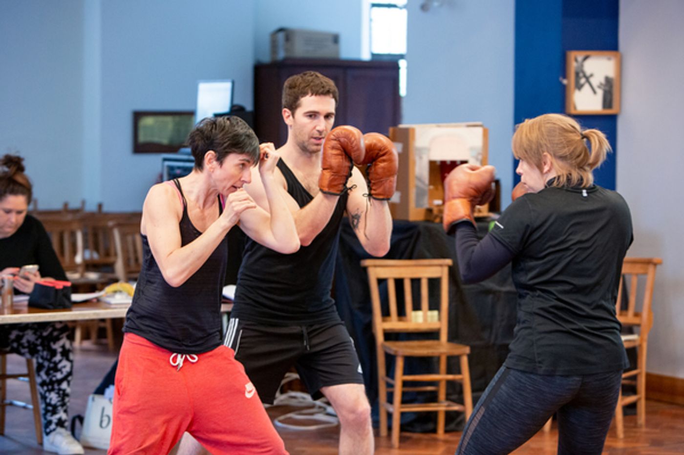 Photo Flash: In Rehearsal with THE SWEET SCIENCE OF BRUISING  Image