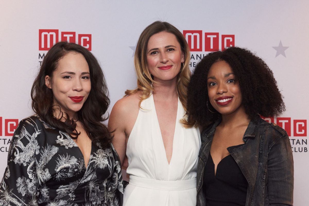 Rosal ColoÌn, Megan Ketch, Jasmine Batchelor at 