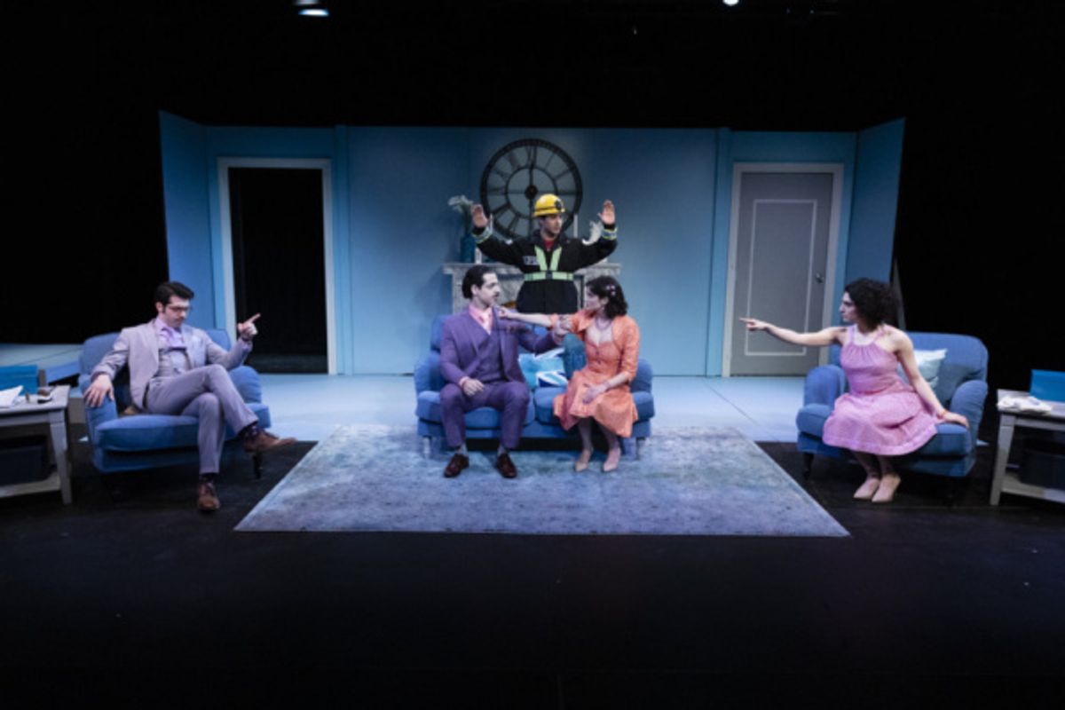 Gerard Moss, Elias Batarseh, Marlon Quijije, Maricelis Galanes and Bahar Beihaghi at 