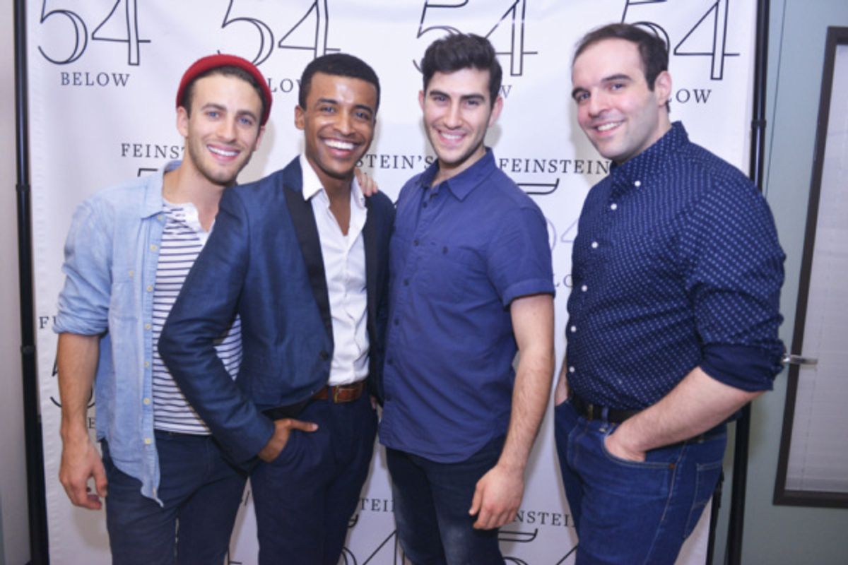 Danny Harris Kornfeld, Dant  Jeanfelix, Justin Albinder and Ben Schrager at 