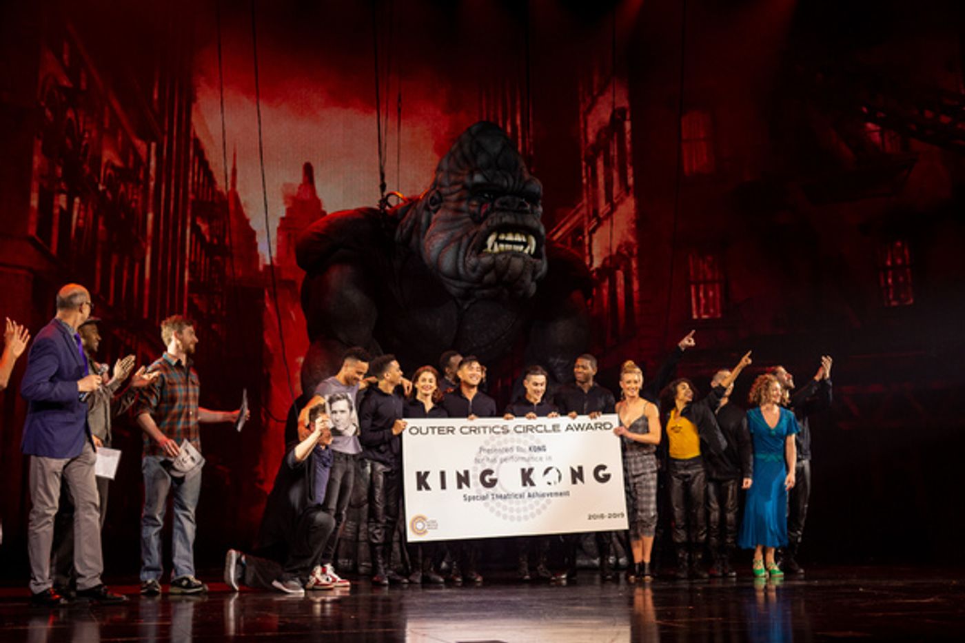 Photo Coverage: KING KONG Receives Kong Sized 2019 Special Achievement Outer Critics Circle Award!  Image
