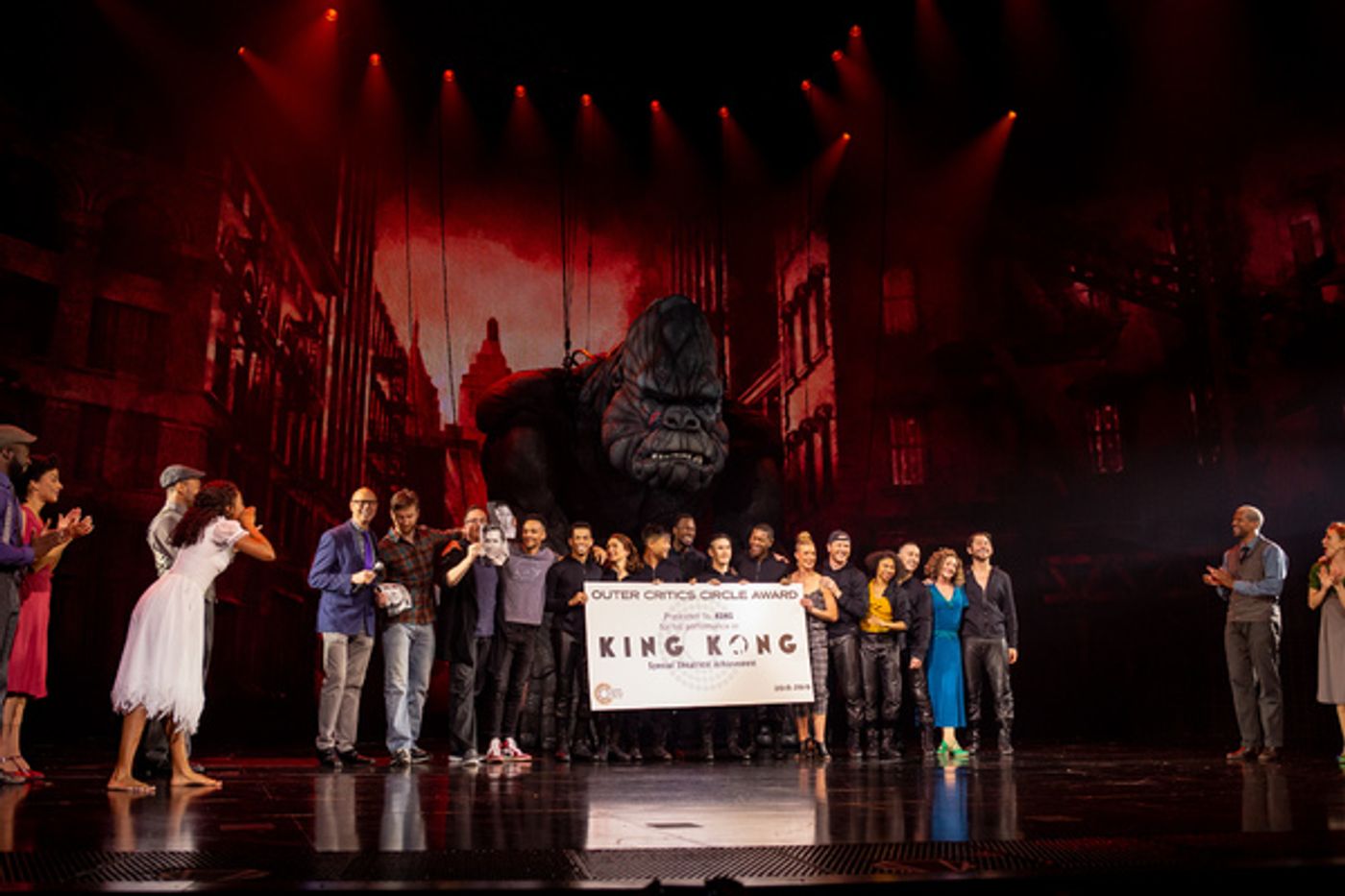 Photo Coverage: KING KONG Receives Kong Sized 2019 Special Achievement Outer Critics Circle Award!  Image