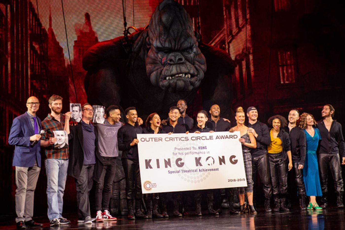 Photo Coverage: KING KONG Receives Kong Sized 2019 Special Achievement Outer Critics Circle Award!  Image