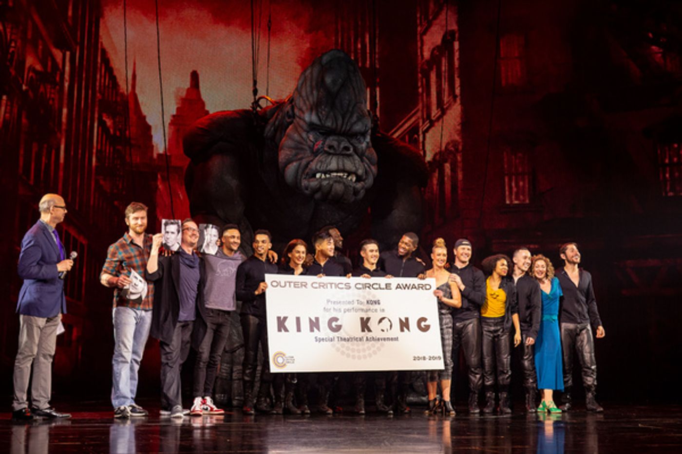 Photo Coverage: KING KONG Receives Kong Sized 2019 Special Achievement Outer Critics Circle Award!  Image