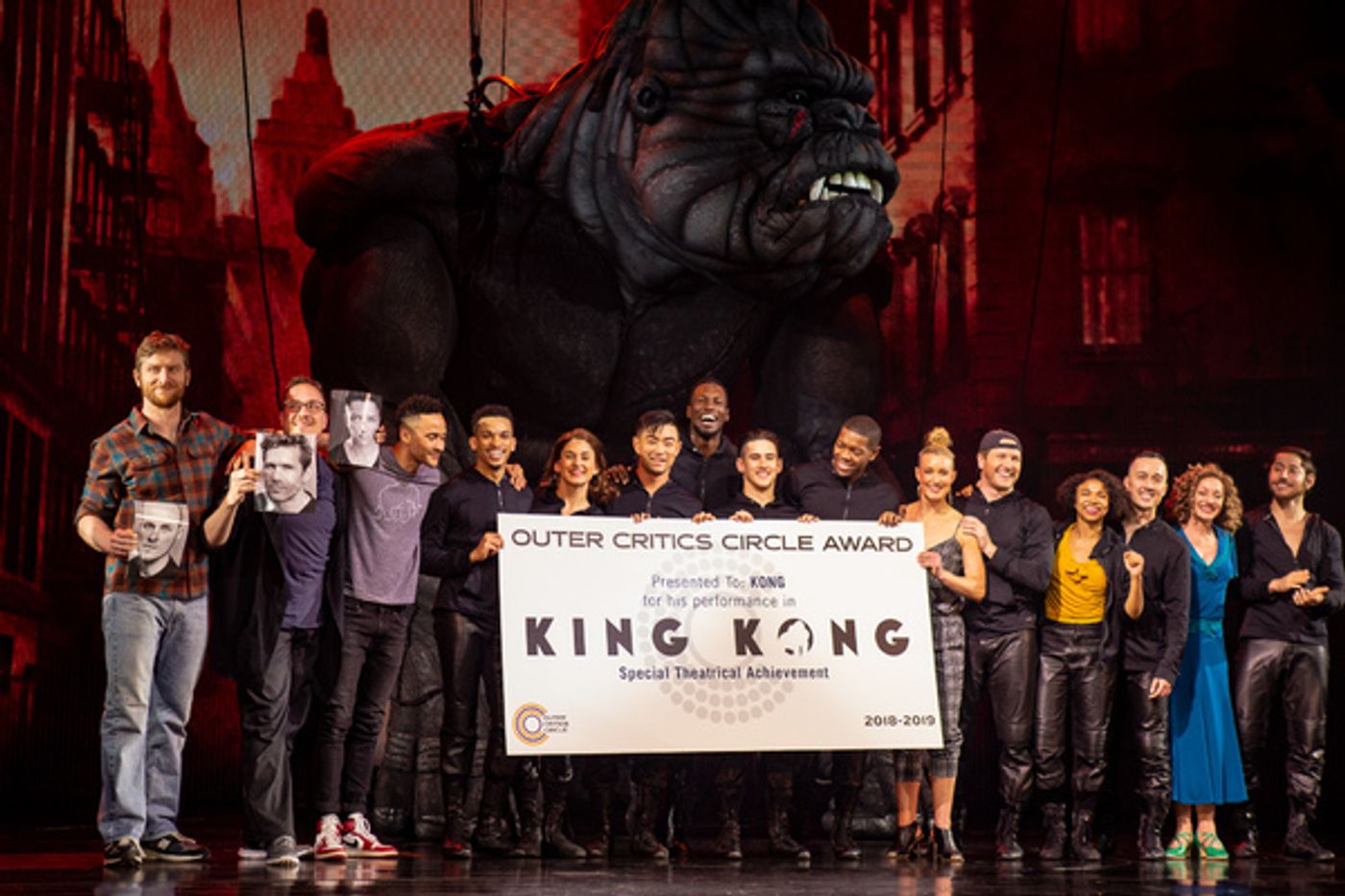 Photo Coverage: KING KONG Receives Kong Sized 2019 Special Achievement Outer Critics Circle Award!  Image