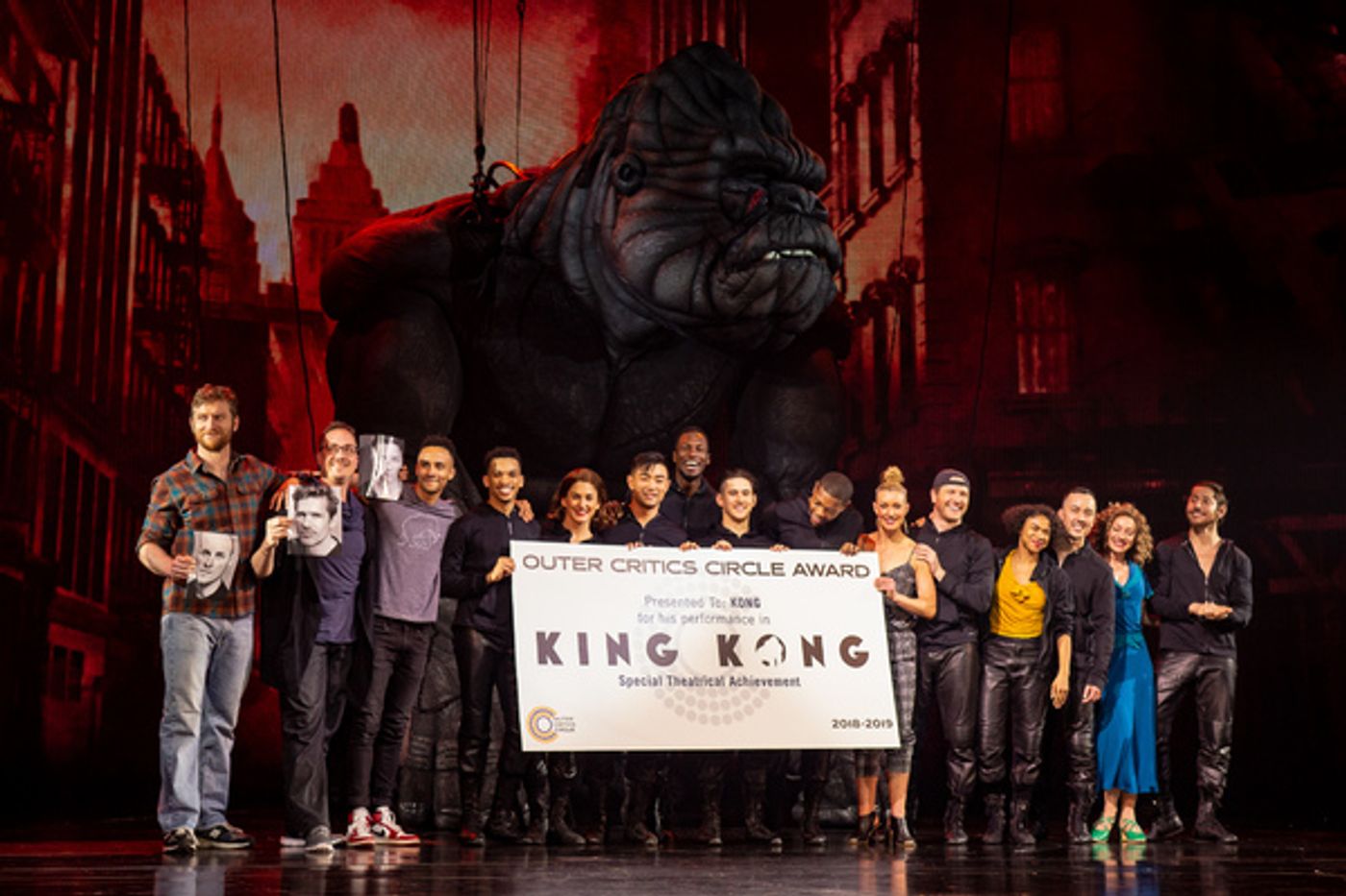 Photo Coverage: KING KONG Receives Kong Sized 2019 Special Achievement Outer Critics Circle Award!  Image