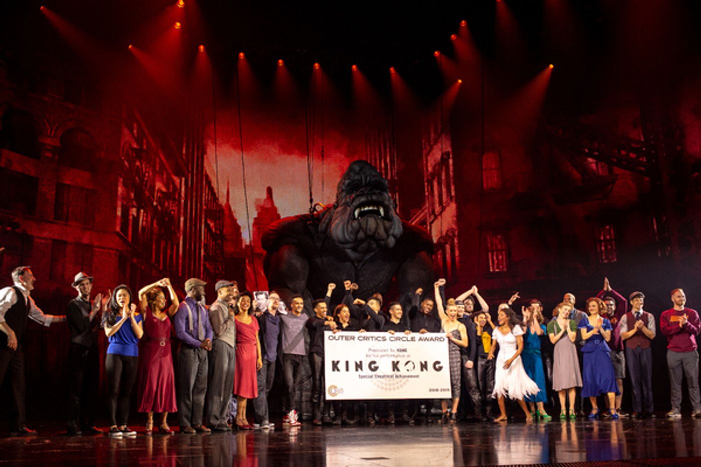 Photo Coverage: KING KONG Receives Kong Sized 2019 Special Achievement Outer Critics Circle Award!  Image