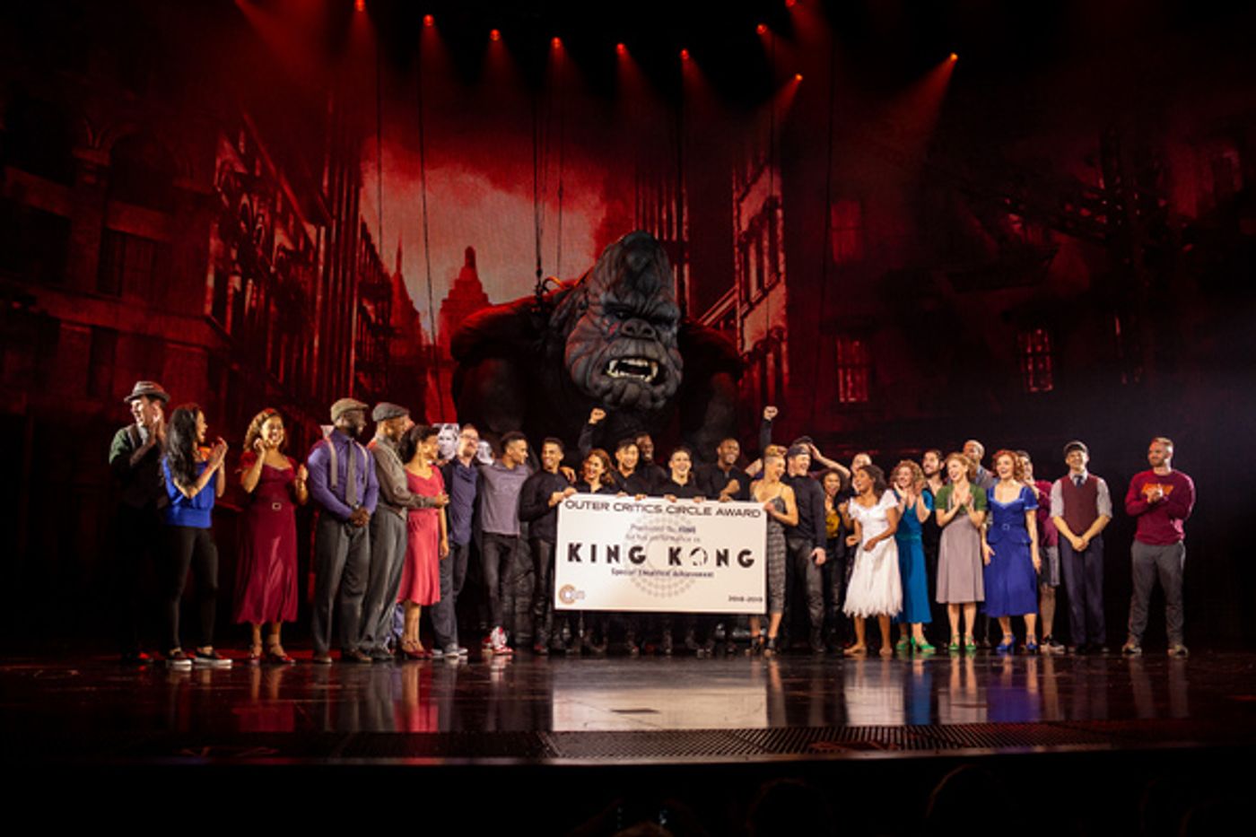 Photo Coverage: KING KONG Receives Kong Sized 2019 Special Achievement Outer Critics Circle Award!  Image