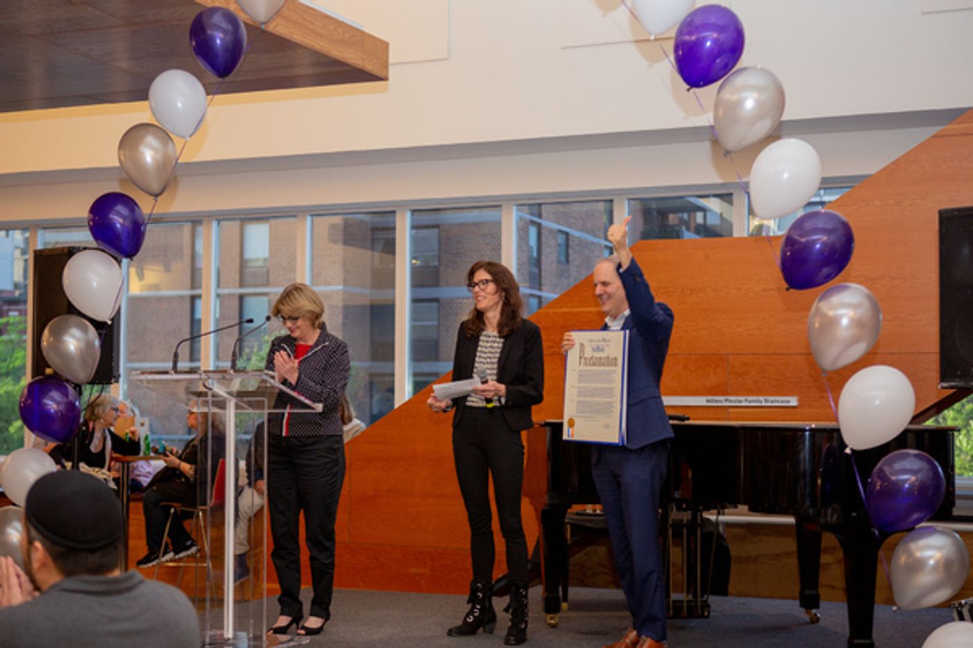 Photo Coverage: Signature Theatre Celebrates Its One-Millionth Subsidized Ticket Through the Signature Ticket Initiative!  Image