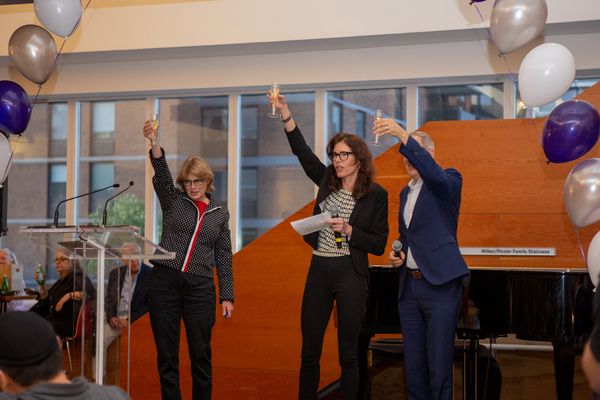 Paige Evans, Vikki Bean, and Harold Wolpert Photo