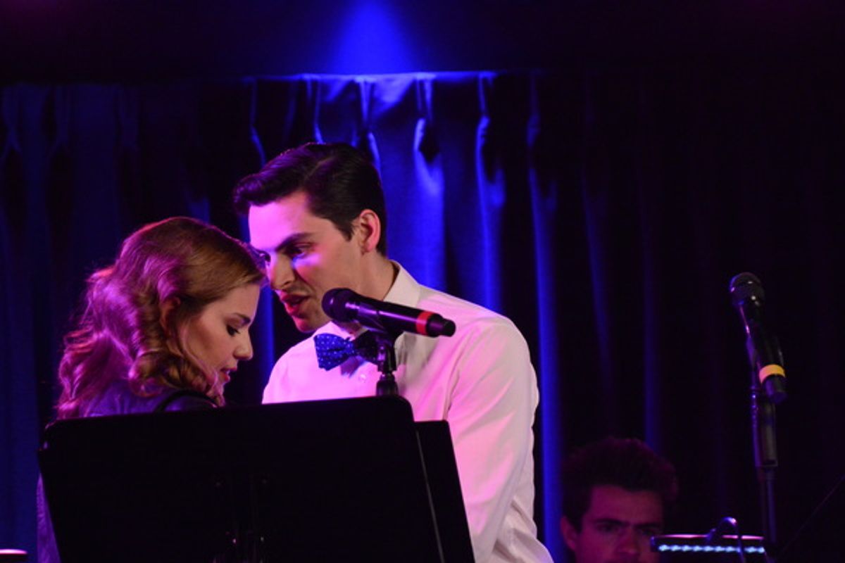 Elle Rigg and James T. Kelly at 