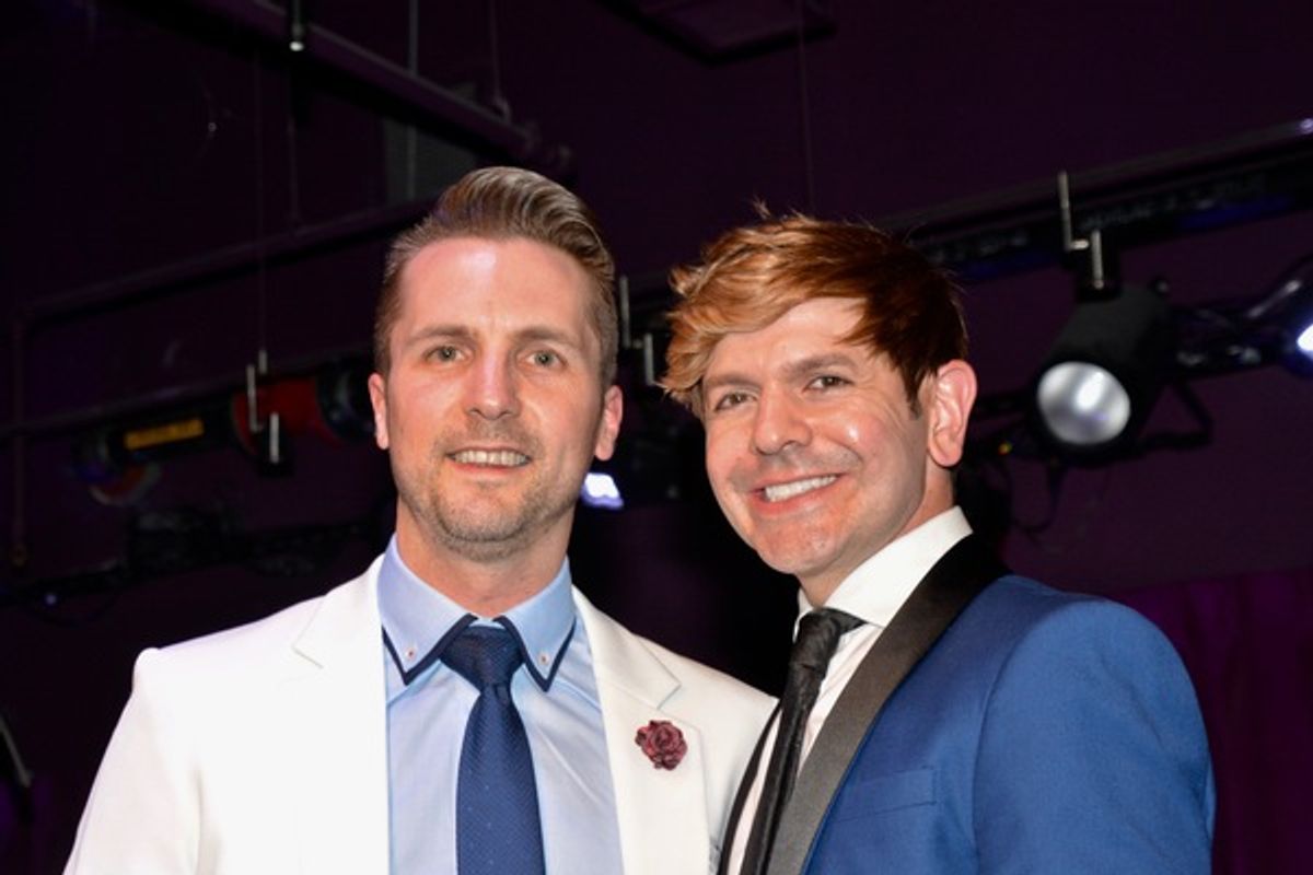 Clint Edwards and Robbie Amodeo at 