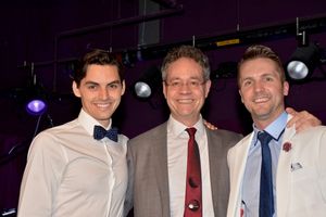 James T. Kelly, Mark Sendroff and Clint Edwards @ BroadwayWorld James T. Kelly, Mark Sendroff and Clint Edwards Photo