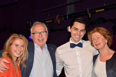 Isabelle Mittag, Martin Mittag, James T. Kelly and Fiona Mittag Photo