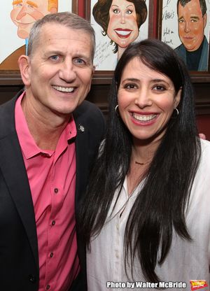 Tom Kirdahy and Rachel Clavkin @ BroadwayWorld Tom Kirdahy and Rachel Clavkin Photo