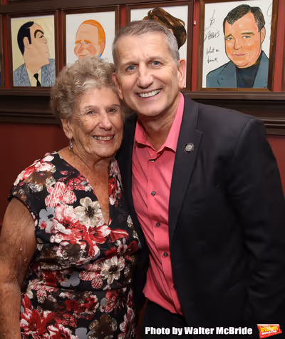 Tom Kirdahy with his mom Photo