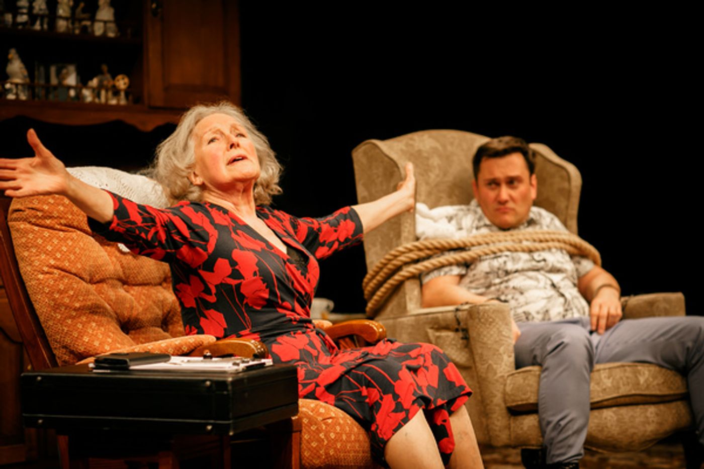 Photo Flash: First Look at BENEATH THE BLUE RINSE at Park Theatre  Image
