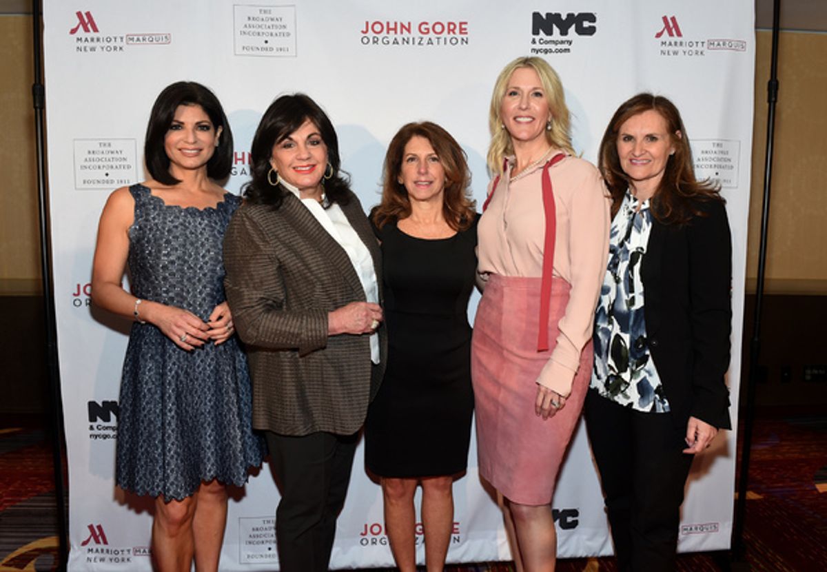 Kelly Ann Curtin, Lauren Reid, Tamsen Fadal, Charlotte St. Martin, Cristyne Nicholas at 