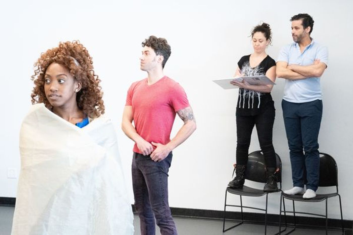 Photo Flash: In Rehearsal With AIDA At Axelrod Performing Arts Center Photo Flash: In Rehearsal With AIDA At Axelrod Performing Arts Center Image