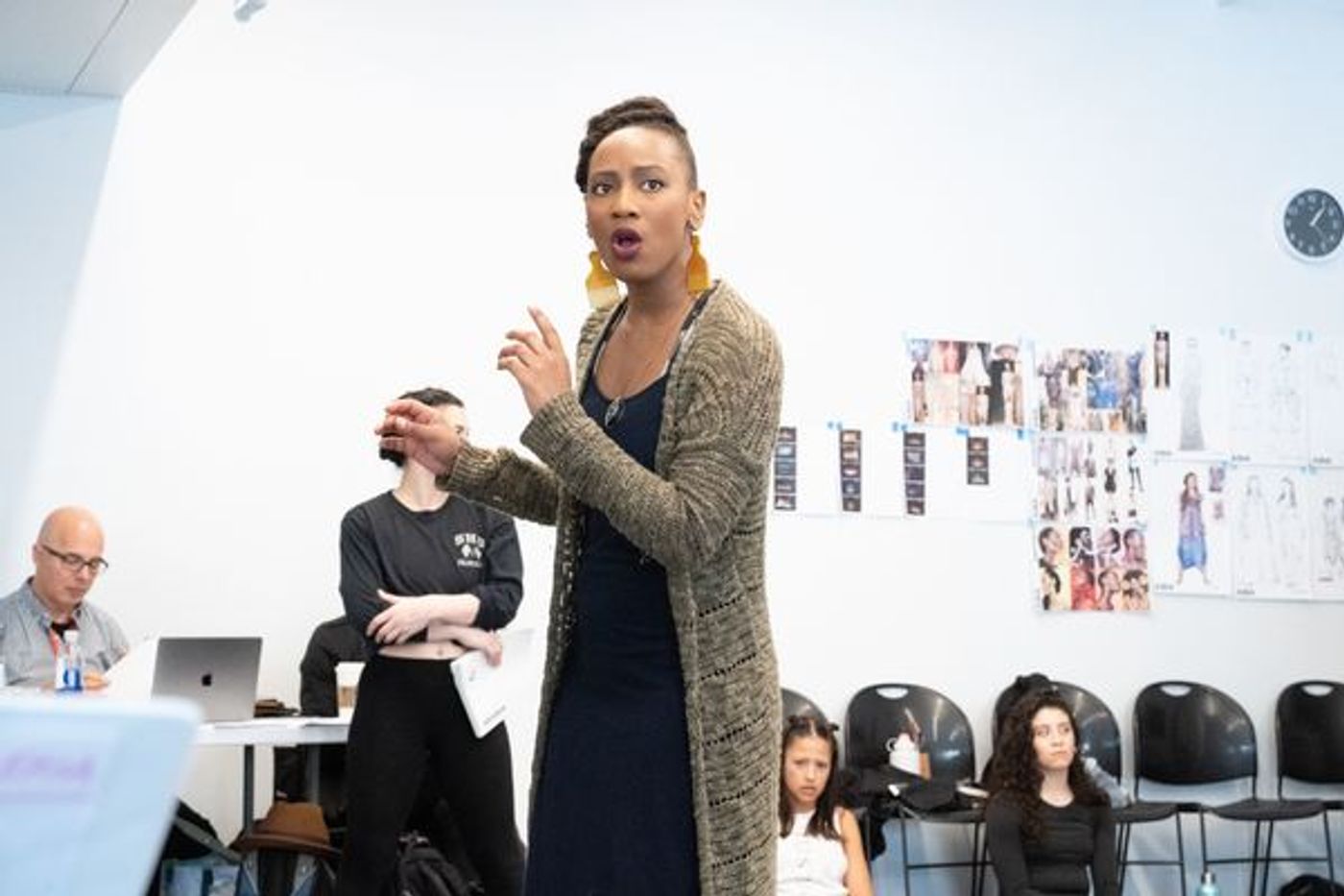 Photo Flash: In Rehearsal With AIDA At Axelrod Performing Arts Center  Image