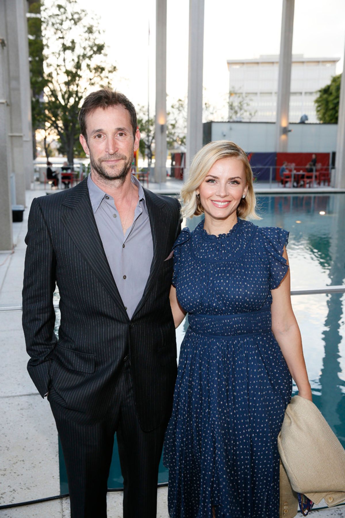 Noah Wyle and Sara Wells at 