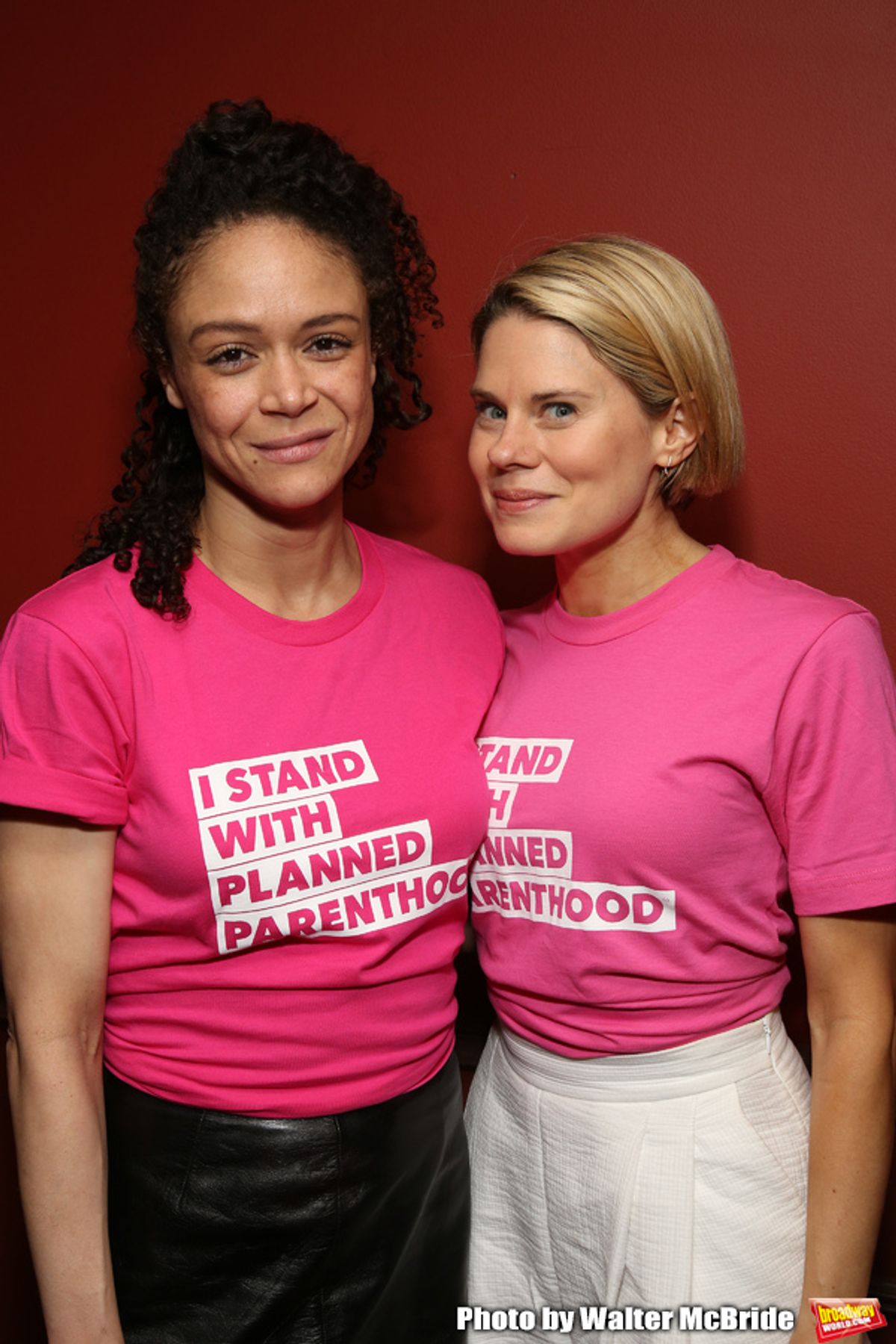 Amber Gray and Celia Keenan-Bolger at 