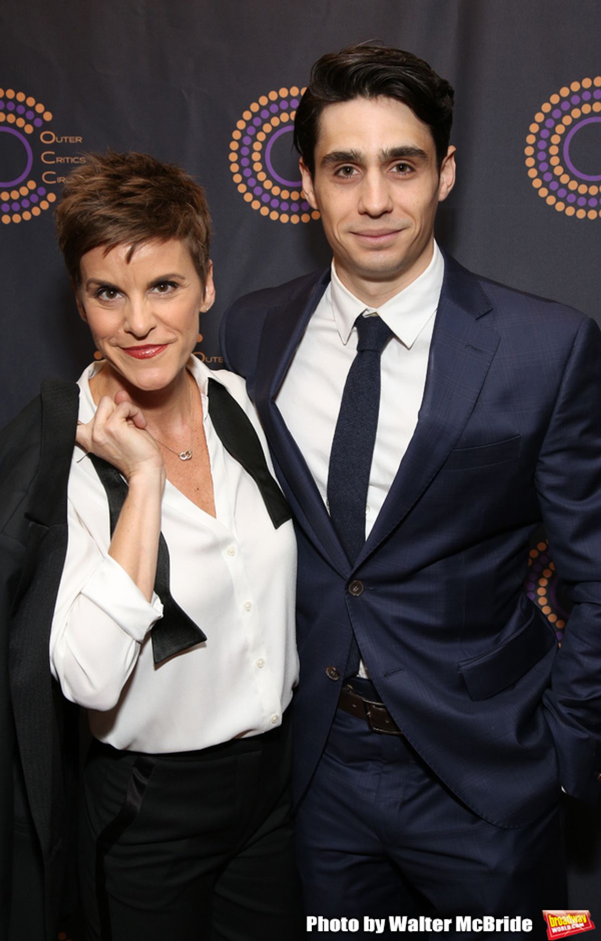 Jenn Colella and Bobby Conte at 
