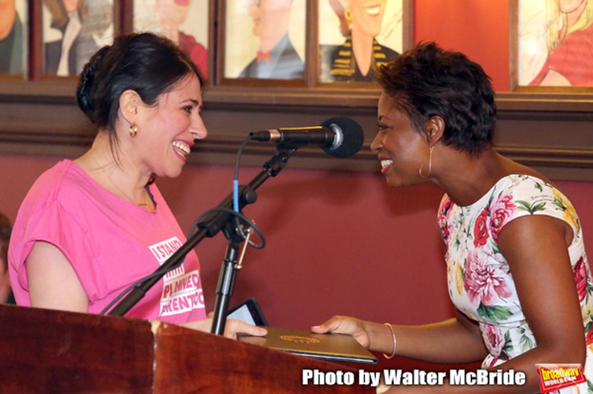 Rachel Chavkin and Montego Glover at 