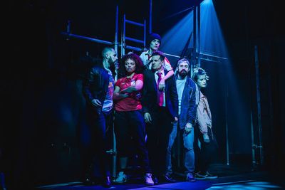 Adam Sopp, Alicia Charles, Lauren Samuels, Aaron Sidwell, Jonathan Woolf, Elin Philli Photo