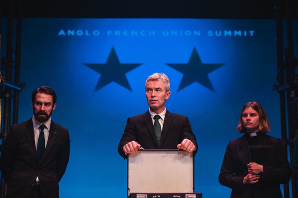 Jonathan Woolf, Matt Ray Brown, Elin Phillips at 