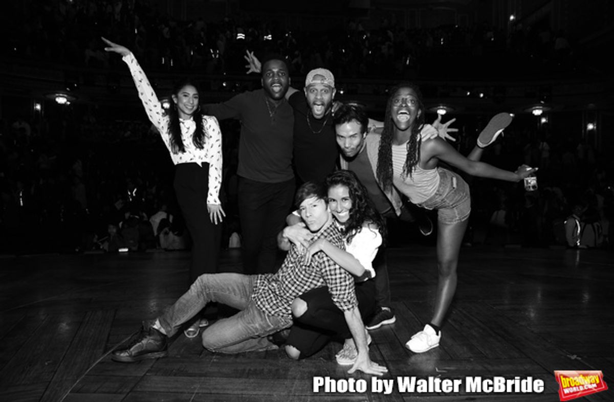 Thayne Jasperson, Gabby Sorrentino, Lauren Boyd, Deon'te Goodman, Terrance Spencer, Marc delaCruz and Johanna Moise  at 