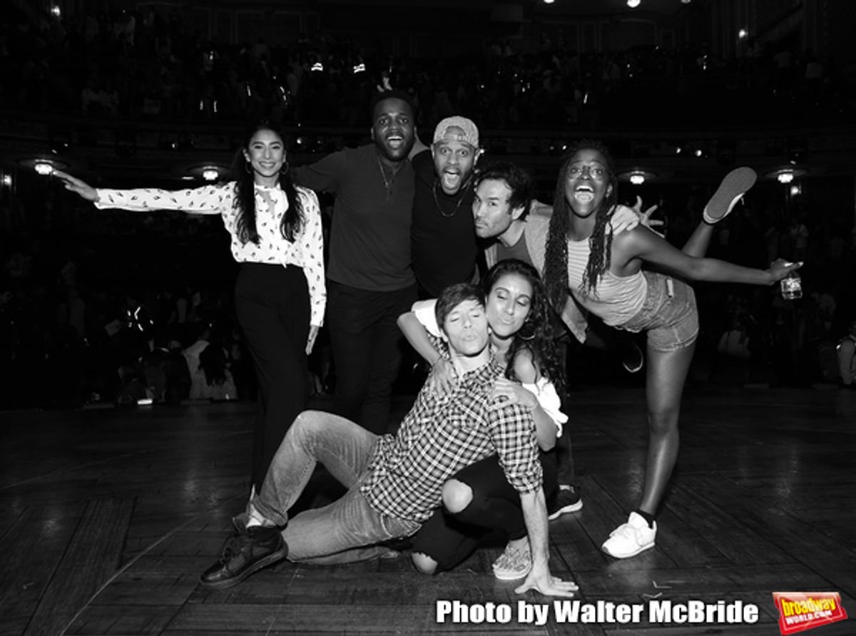 Thayne Jasperson, Gabby Sorrentino, Lauren Boyd, Deon'te Goodman, Terrance Spencer, Marc delaCruz and Johanna Moise  at 