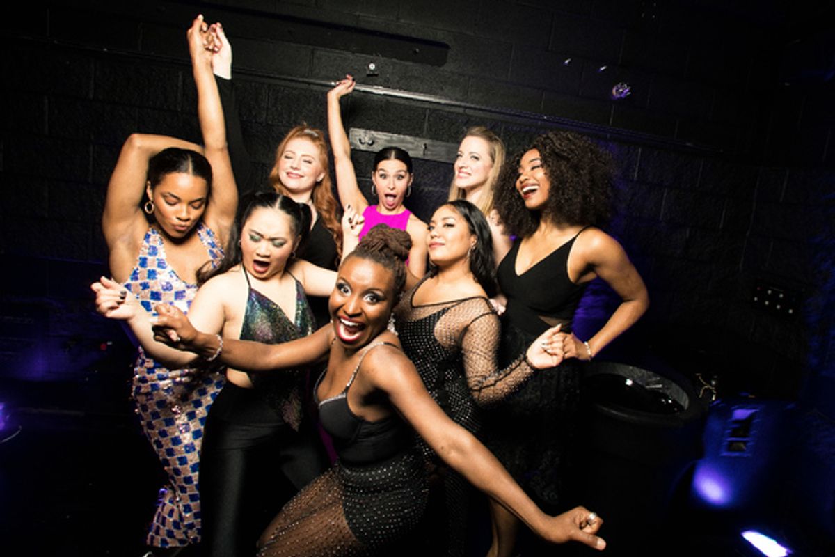 Anna Uzele (Catherine Parr), Andrea Macasaet (Anne Boleyn), Mallory Maedke (Alternate Boleyn/Seymour/Howard), Samantha Pauly (Katherine Howard), Brittney Mack (Anna of Cleves), Nicole Kyoung-Mi Lambert (Alternate Aragon/Cleves/Parr), Abby Mueller (Jane Se at 