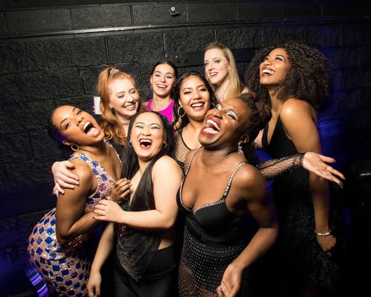 Anna Uzele (Catherine Parr), Andrea Macasaet (Anne Boleyn), Mallory Maedke (Alternate Boleyn/Seymour/Howard), Samantha Pauly (Katherine Howard), Brittney Mack (Anna of Cleves), Nicole Kyoung-Mi Lambert (Alternate Aragon/Cleves/Parr), Abby Mueller (Jane Se at 