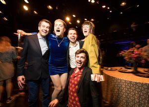 Paul Gatehouse, Toby Marlow, Tom Curran, Joe Beighton, and Lucy Moss Photo