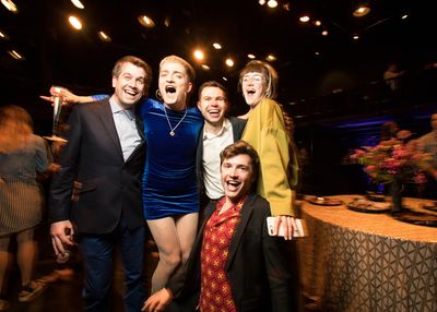 Paul Gatehouse, Toby Marlow, Tom Curran, Joe Beighton, and Lucy Moss Photo