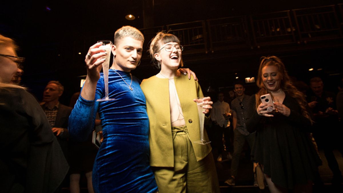 Toby Marlow and Lucy Moss at 