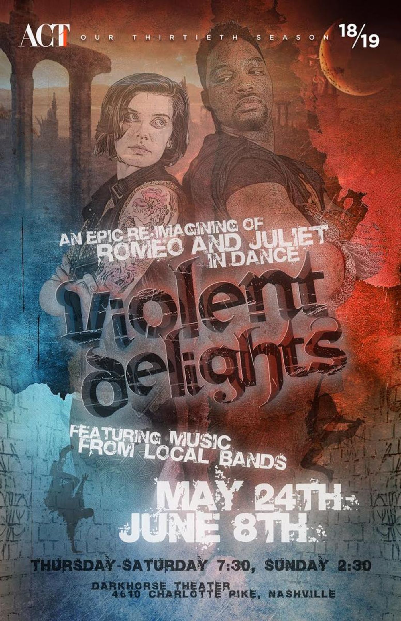 ACT 1's 2018-19 Season Closes With VIOLENT DELIGHTS, Manning's Take on a Shakespearean Classic  Image