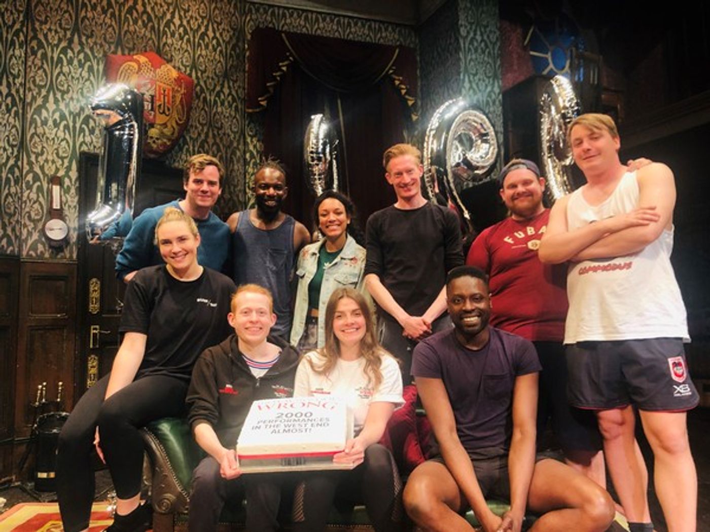 Photo: THE PLAY THAT GOES WRONG Celebrates its 1999th Performance in the West End  Image