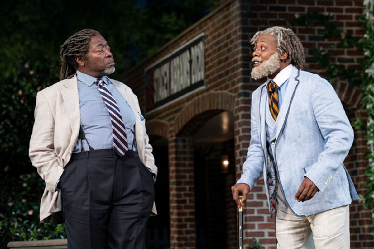 Chuck Cooper and Erik Laray Harvey at 