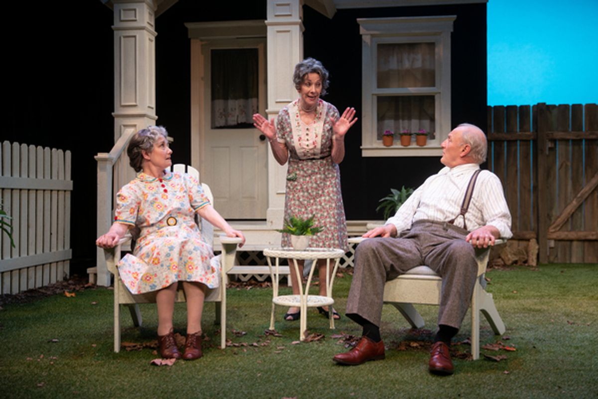 Peggy Friesen, Merle Moores, & Gary Neal Johnson at 