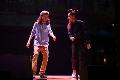 Freddie Thornley and Ayodele Casel  Photo