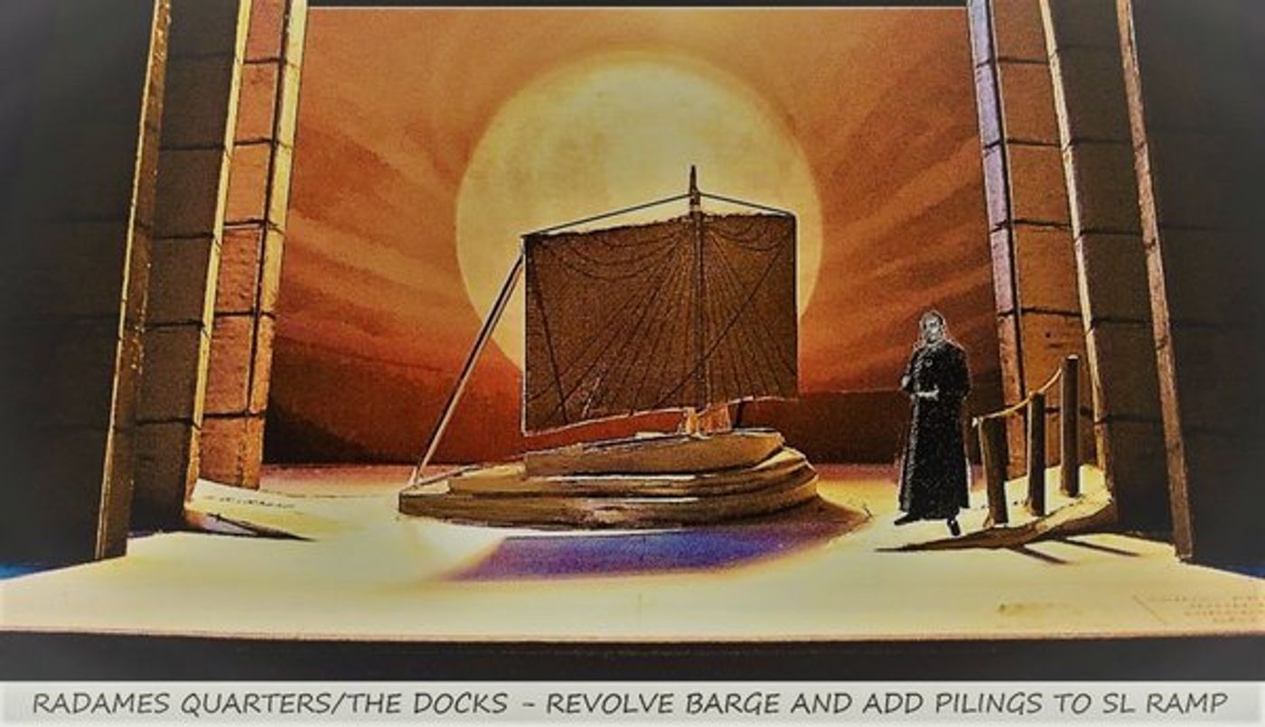 Photo Flash: Get A Closer Look At The Production Design Of AIDA The John W. Engeman Theater  Image