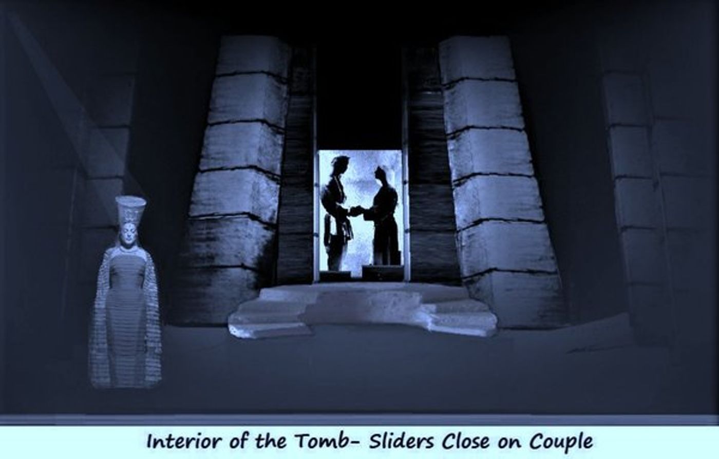 Photo Flash: Get A Closer Look At The Production Design Of AIDA The John W. Engeman Theater  Image