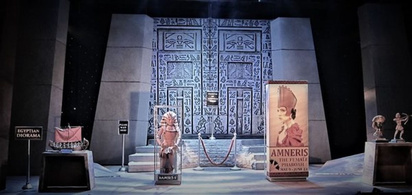 Photo Flash: Get A Closer Look At The Production Design Of AIDA The John W. Engeman Theater  Image