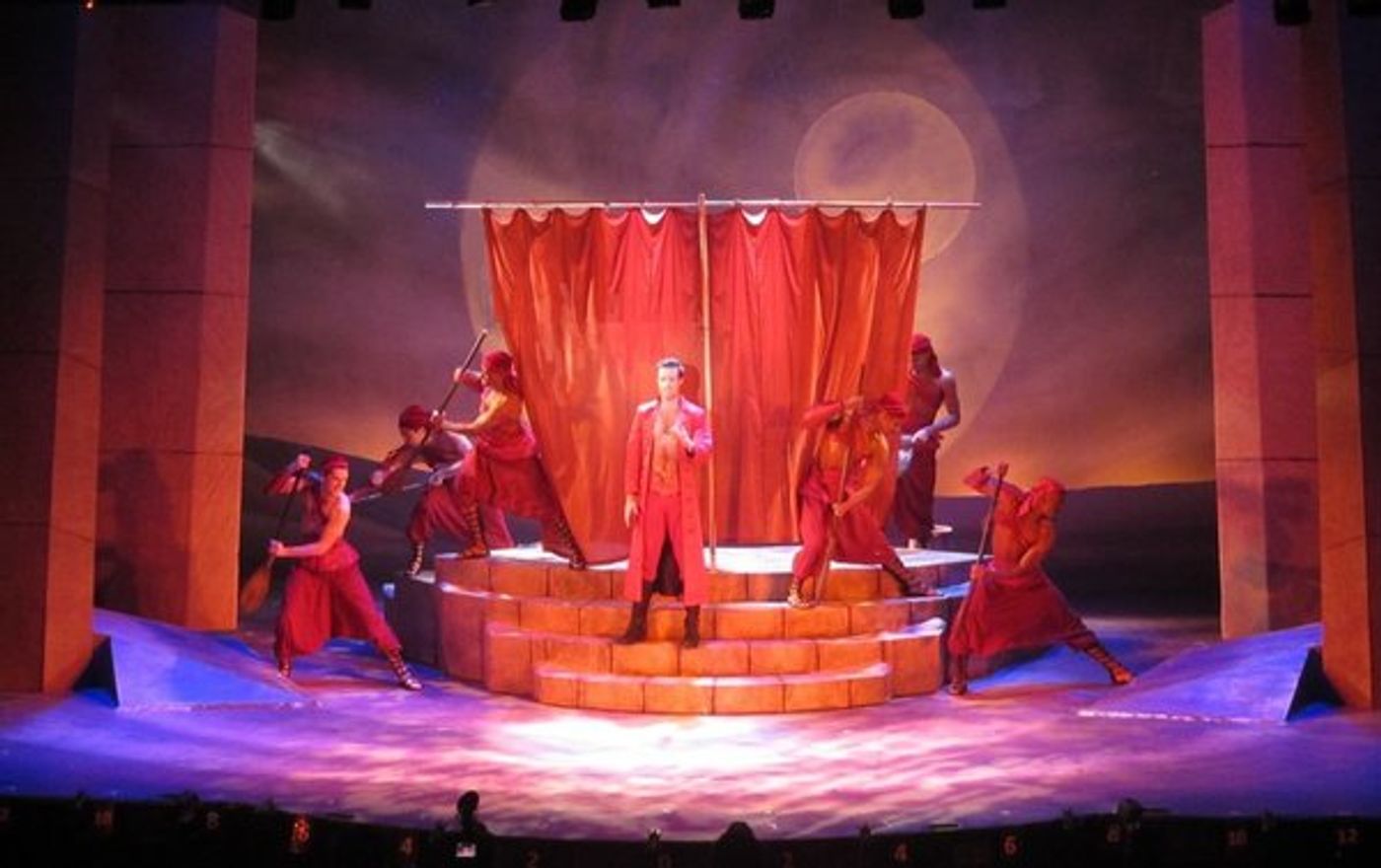 Photo Flash: Get A Closer Look At The Production Design Of AIDA The John W. Engeman Theater  Image