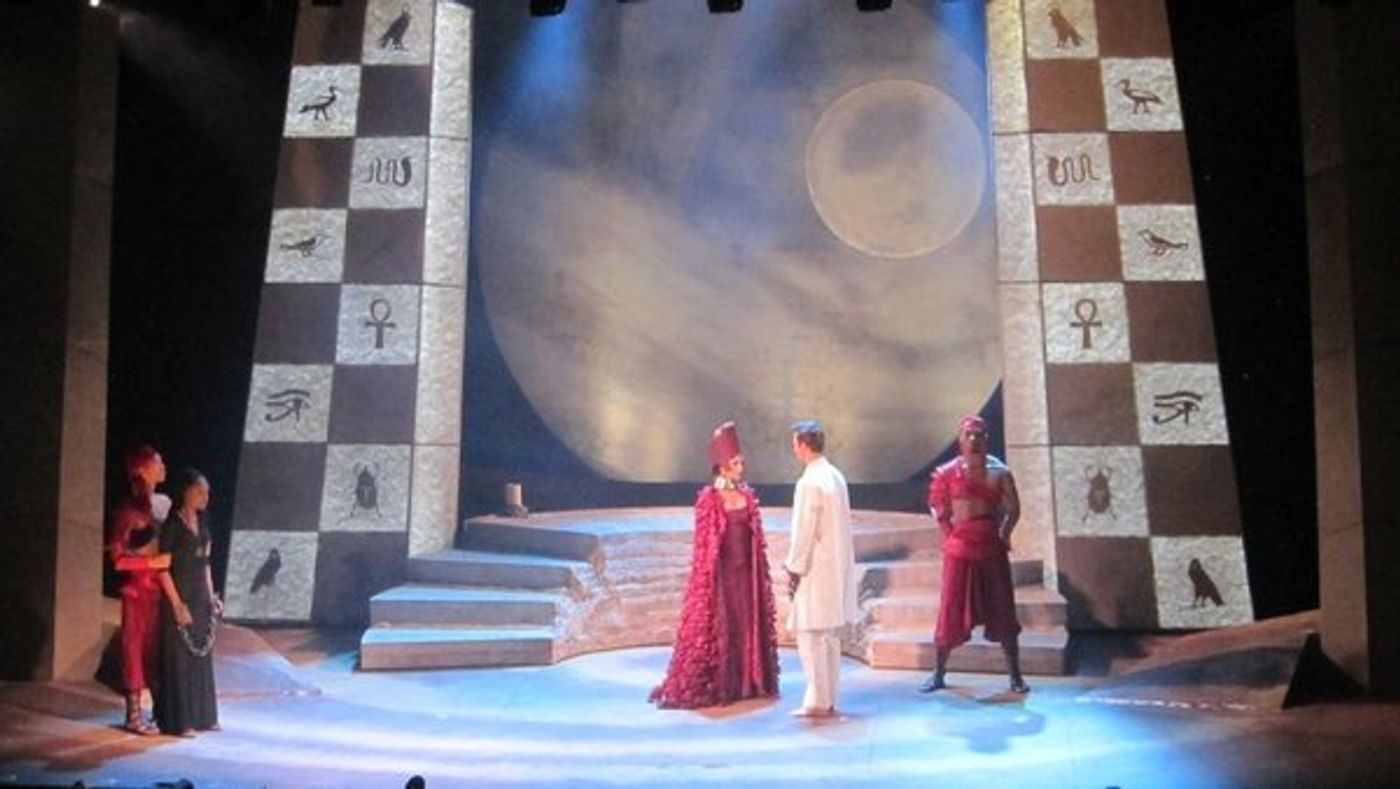 Photo Flash: Get A Closer Look At The Production Design Of AIDA The John W. Engeman Theater  Image